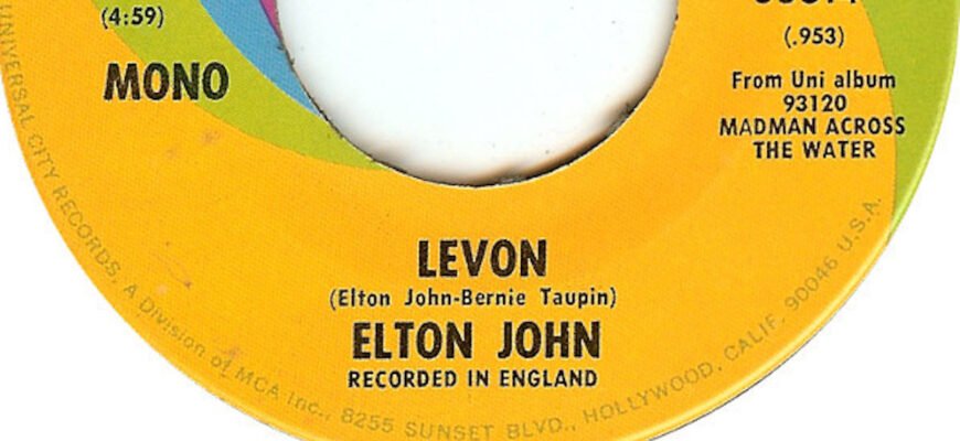 The meaning behind the song "Levon" by Elton John