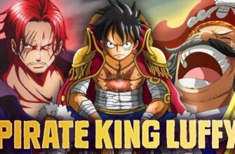 What episode does Luffy become the King of Pirates?